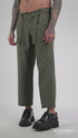 Olive Drip Pants